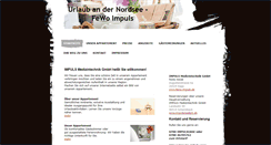 Desktop Screenshot of fewo-impuls.de